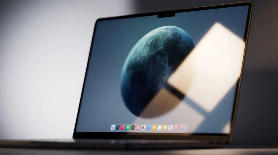 Laptop-Bildschirm