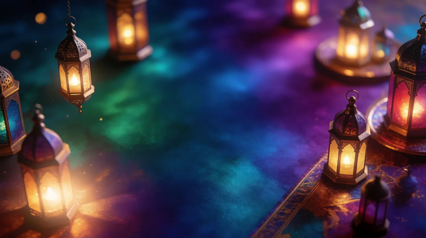 Greeting banner backdrop