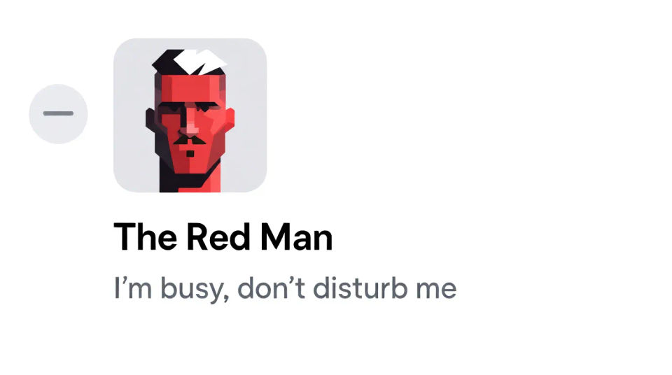 Chat app profile