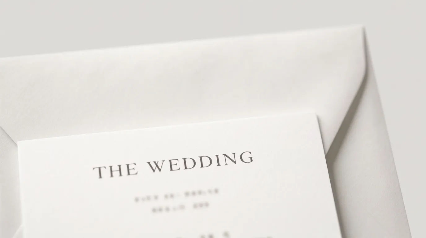 Printed card in hand