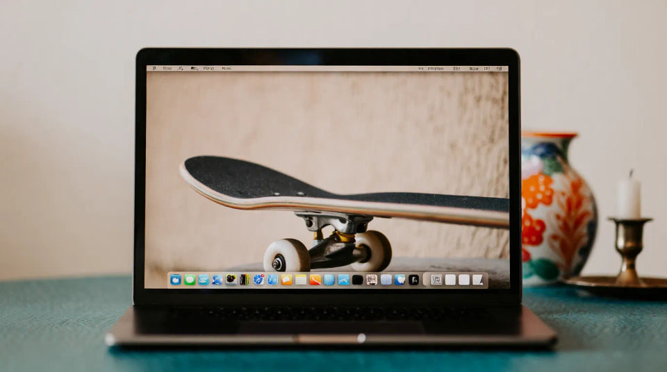Laptop-Bildschirm