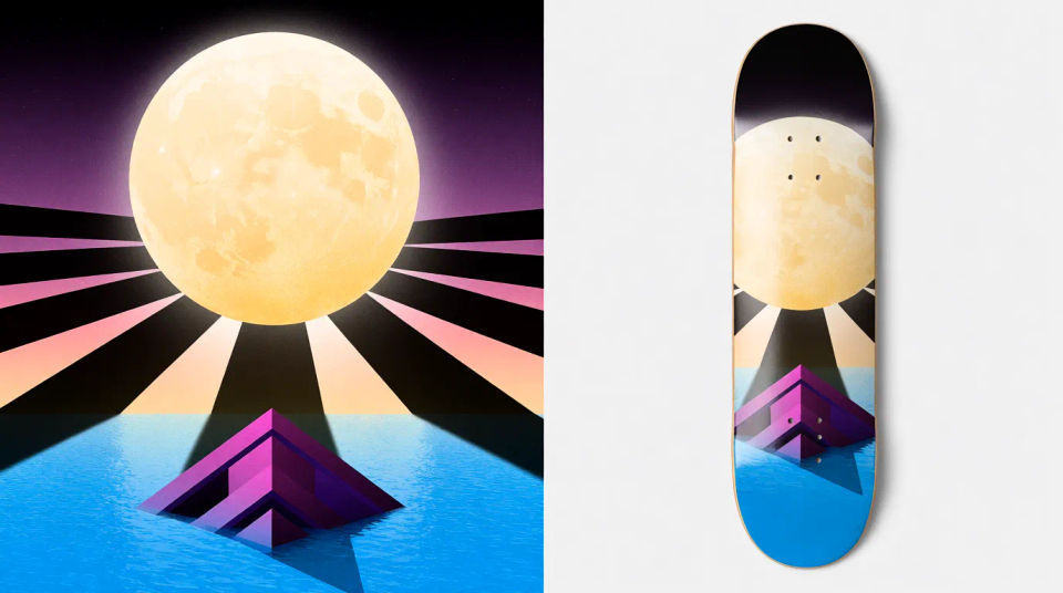 Bedrucktes Deck