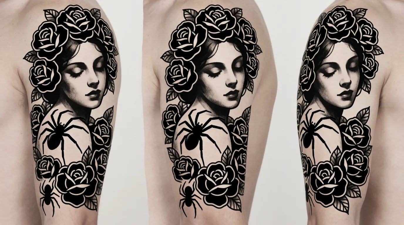 Half sleeve upper arm