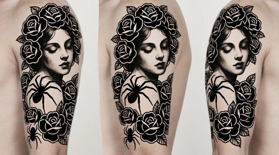 Half sleeve upper arm