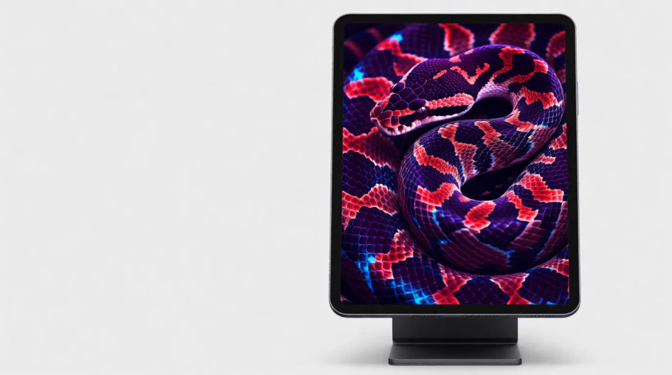 Pantalla de inicio de la tableta