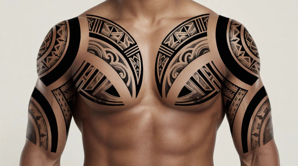 Shoulder and chest connection