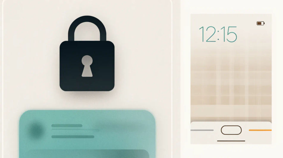 Matching lock-and-home set