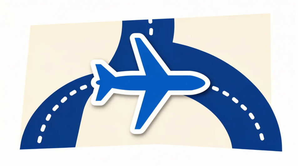Travel route map