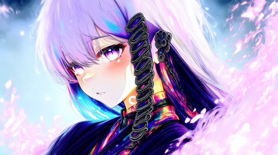 Neon-glow crop