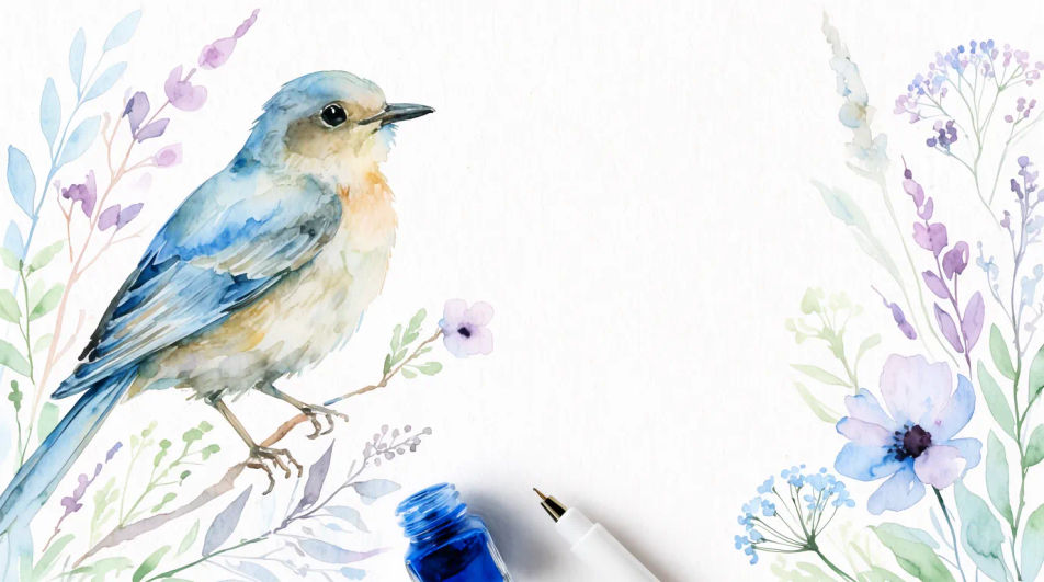 Spring greeting card