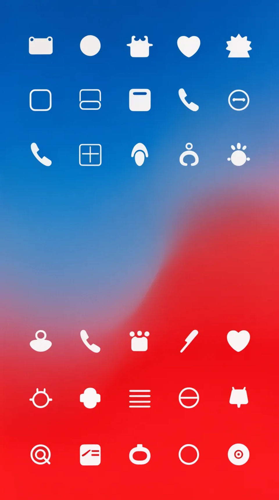 Blue and Red Background Ideas | Morphic