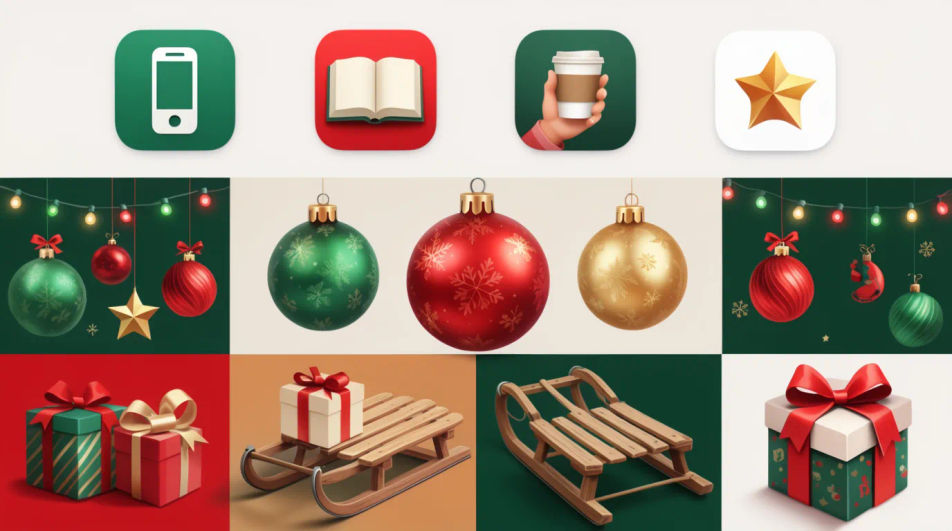 Home screen with icons