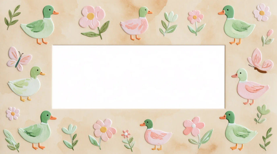 Greeting card backdrop