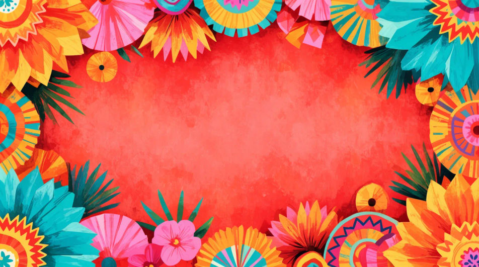 Event flyer backdrop
