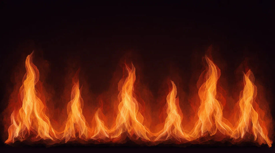 Flame row