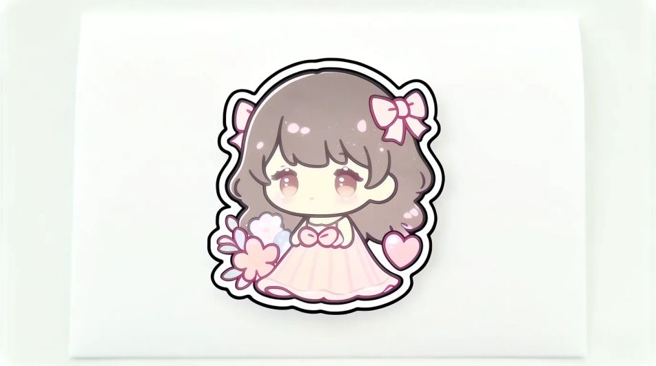 Card corner accent