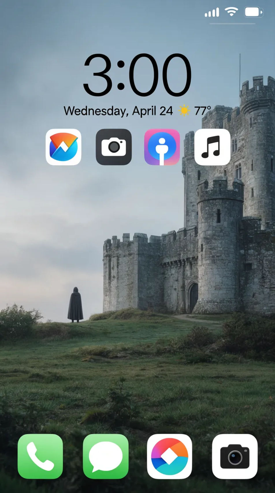 Phone wallpaper crop