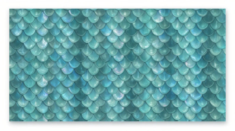 Seamless scale swatch