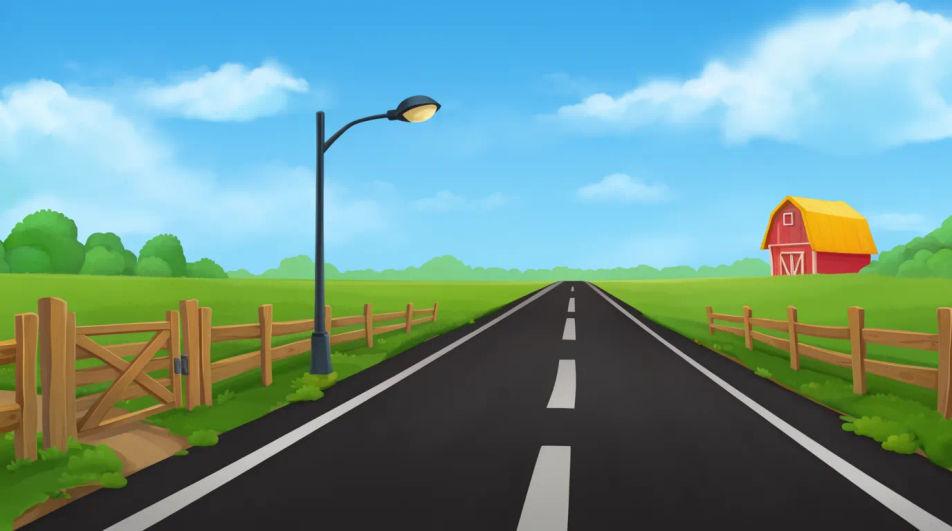 Game scene backdrop