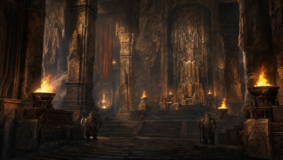 A great mountain hall