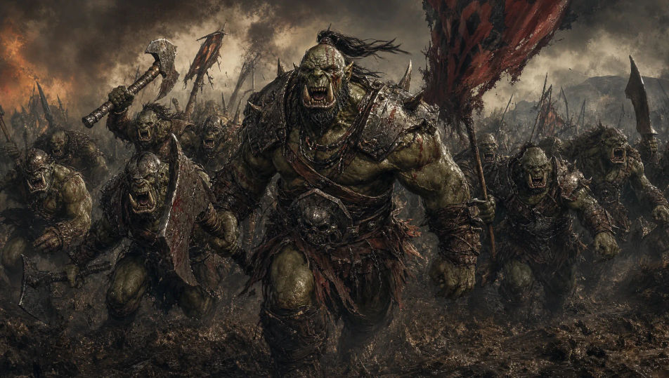 A battlefield charge
