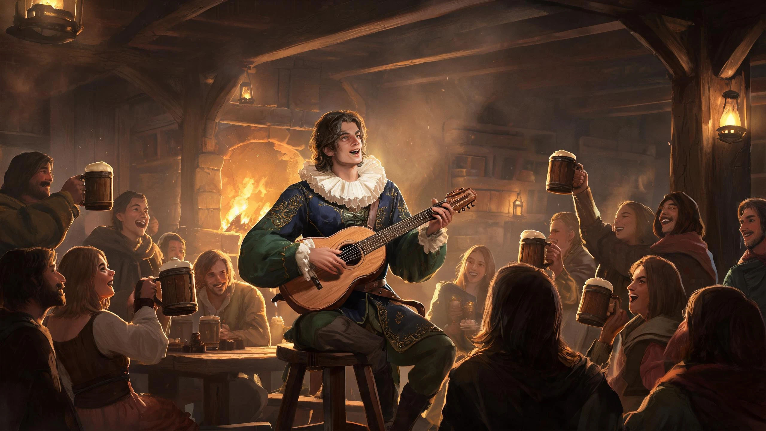 A song by the tavern fire