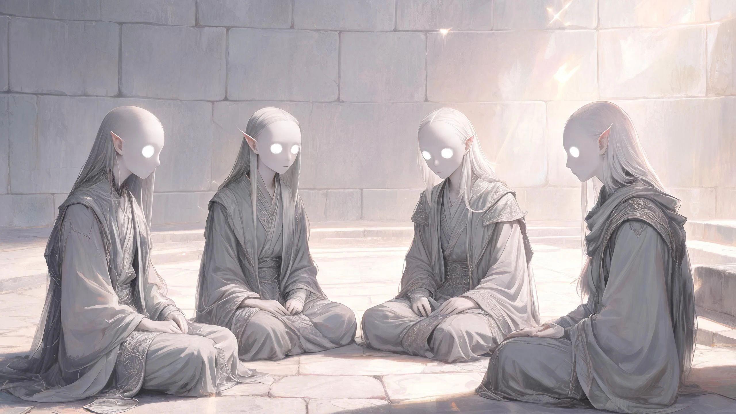 A council of blank forms