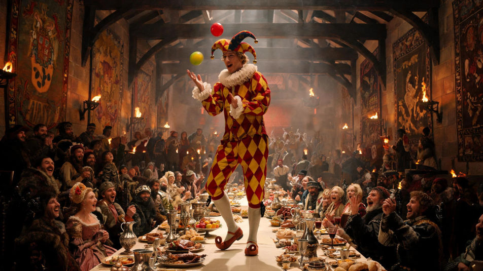 A feast-hall performance