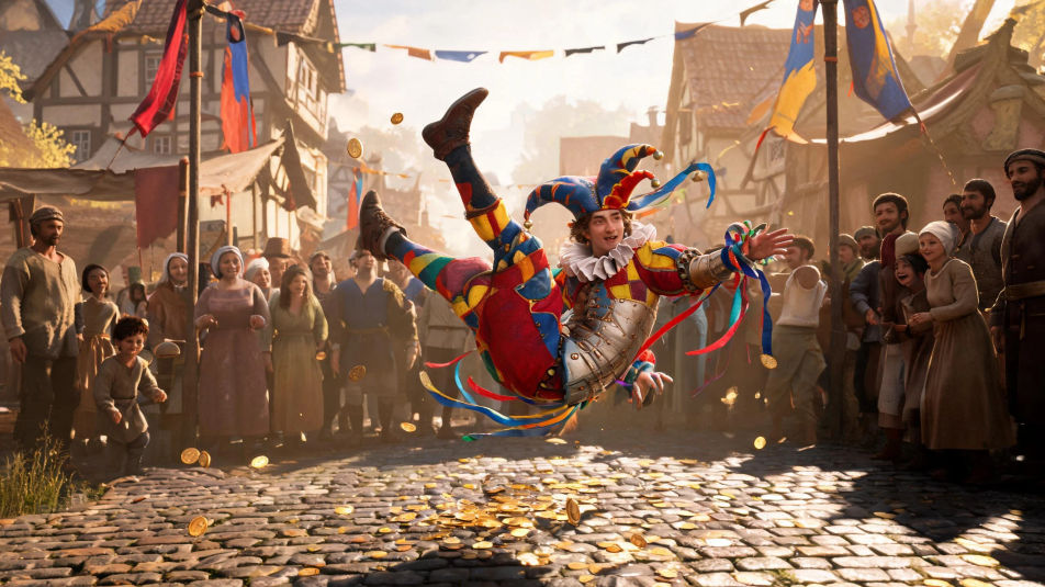 A fool in the market square