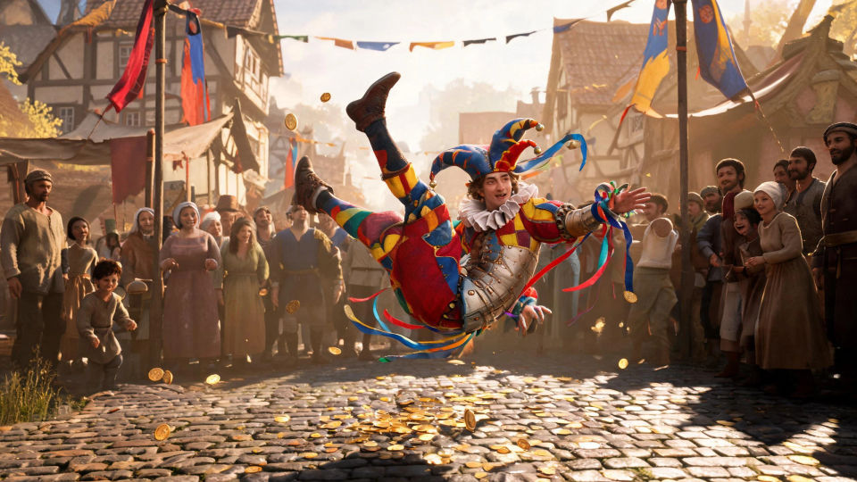 A fool in the market square