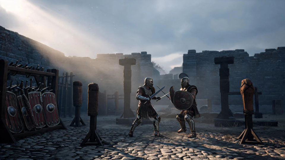 The gladiator barracks
