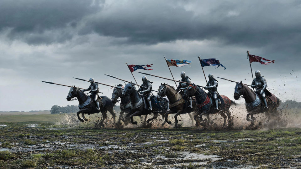 A charge across the field