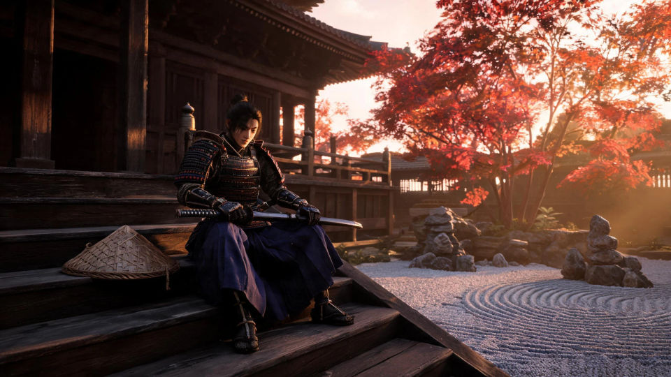 A quiet moment in the garden