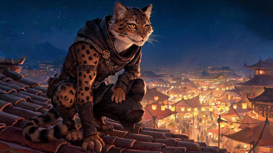A rooftop prowl over the market