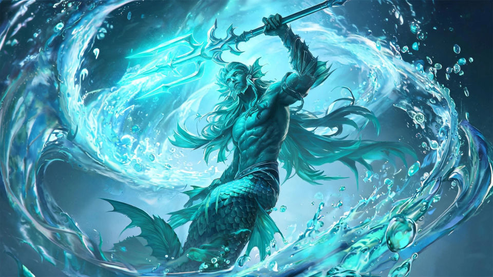 A tide-caller summoning the current