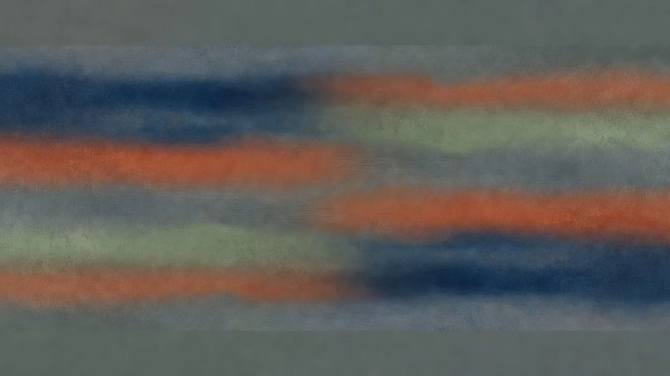 Wide colour-field frame