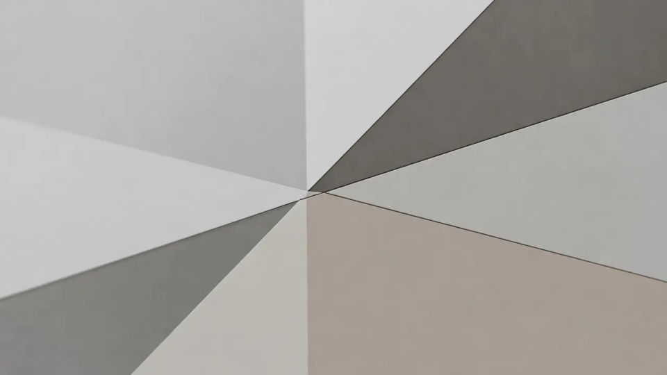 Found-geometry establishing shot