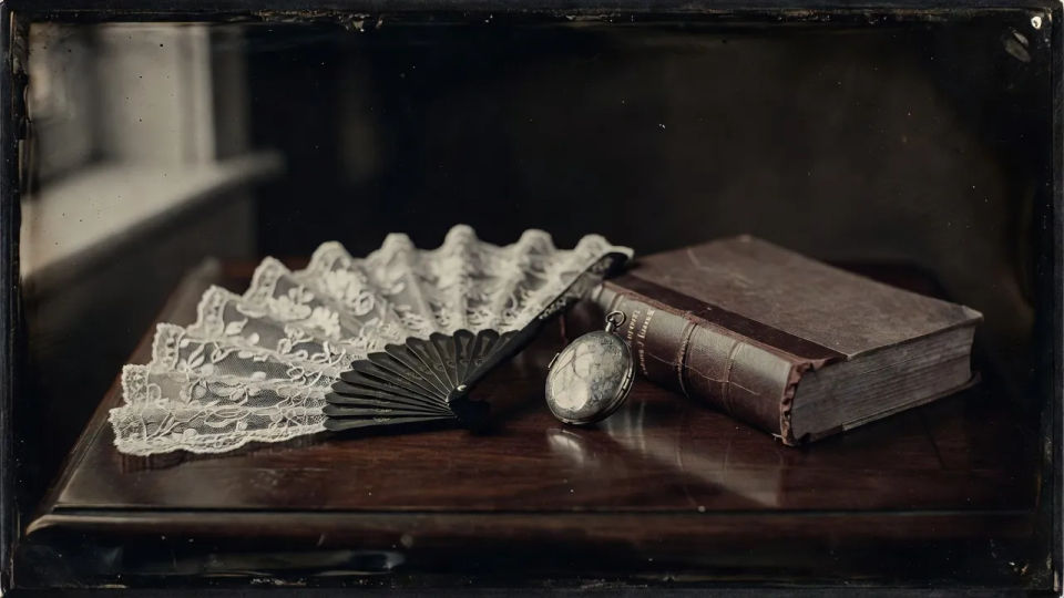 Parlor still-life spread
