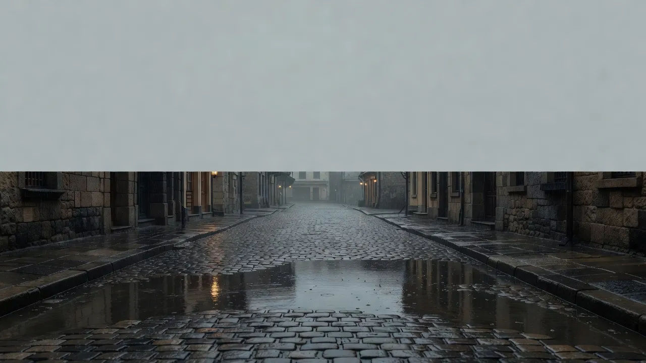 Wide street establishing frame