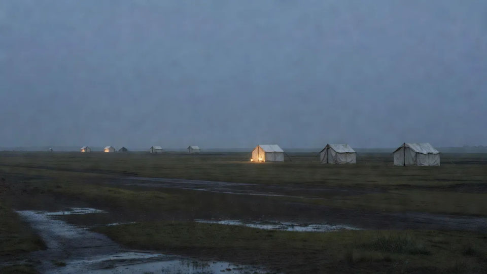 Relief-camp horizon spread