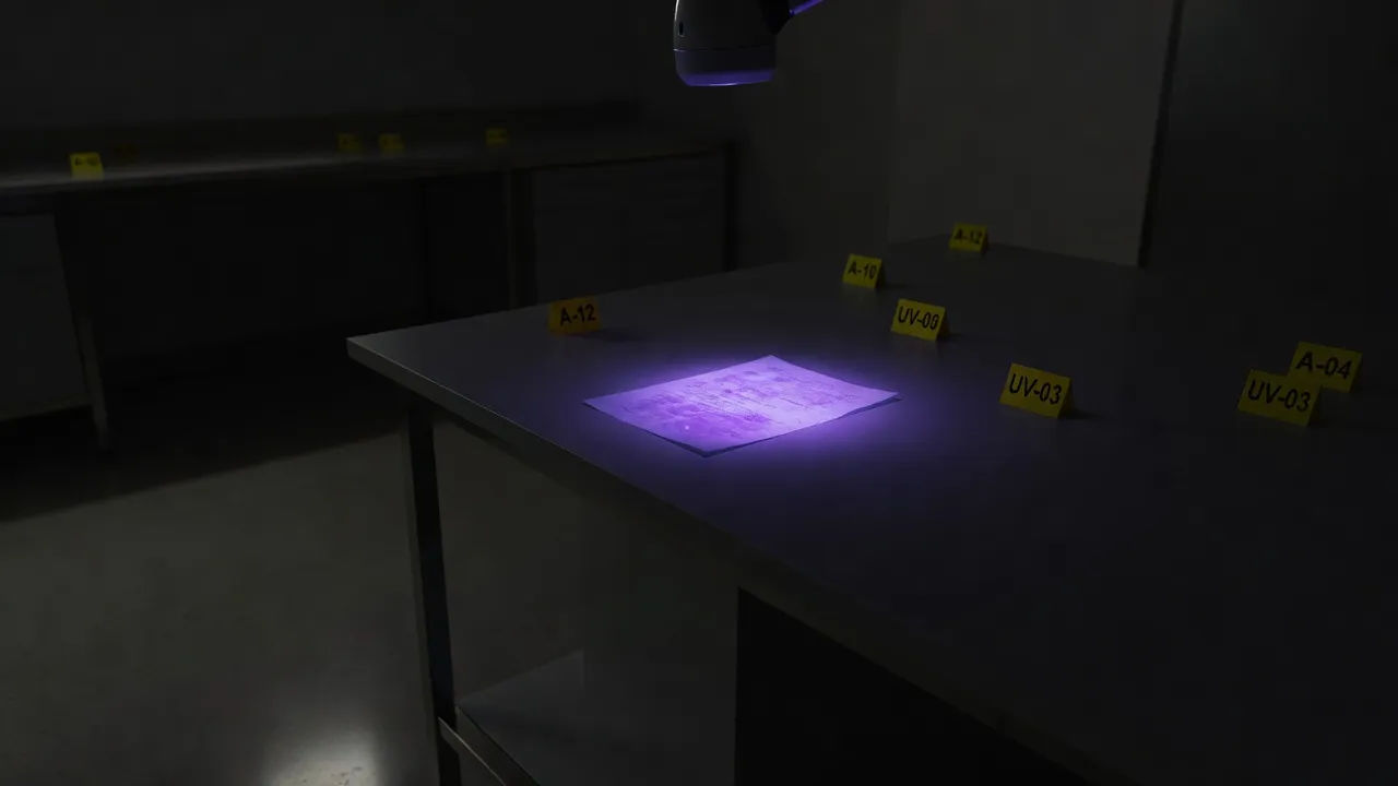 UV light-room spread