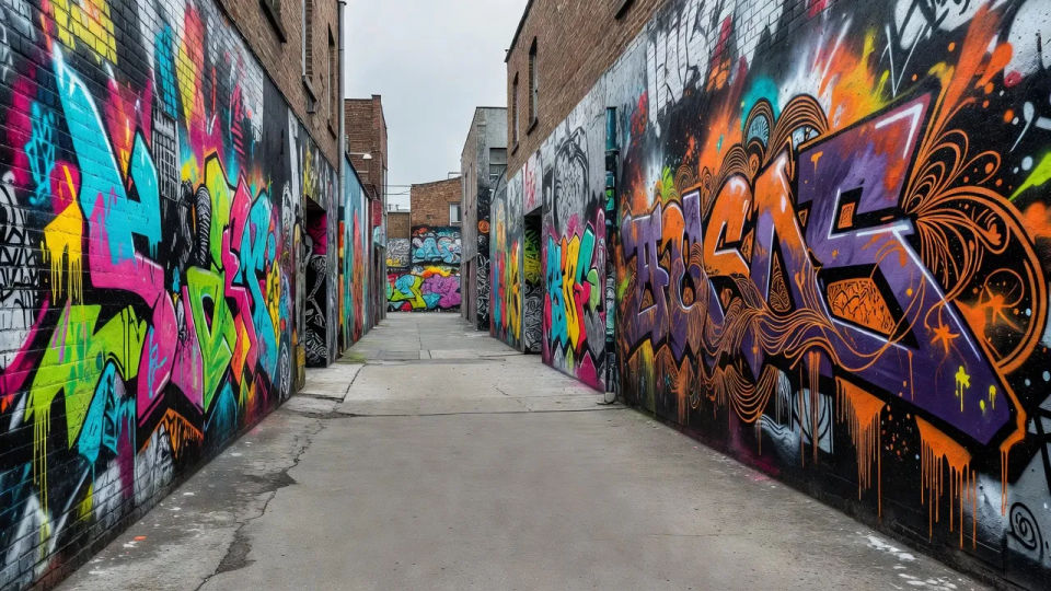 Alley depth composition