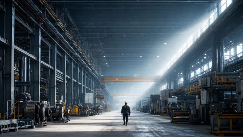 Factory establishing frame