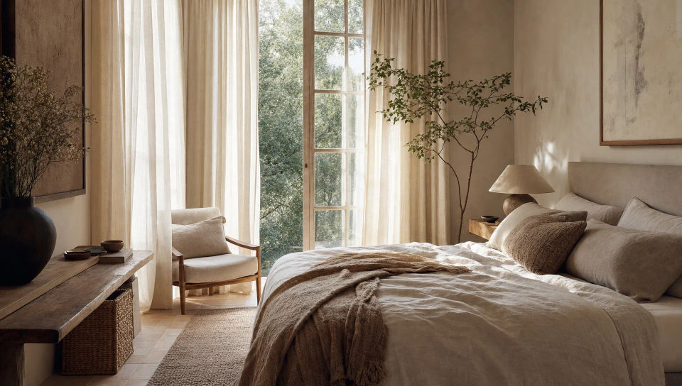 Bedroom mood spread