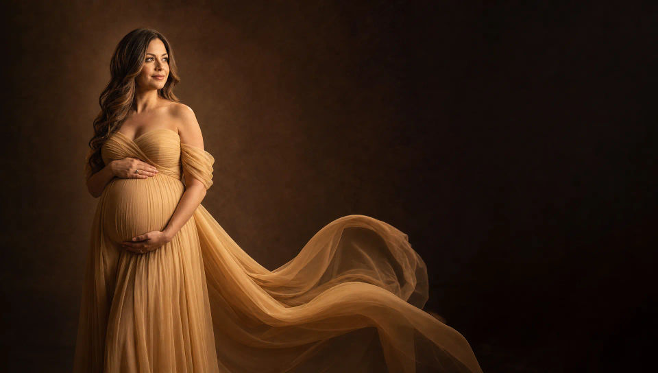 Studio portrait spread