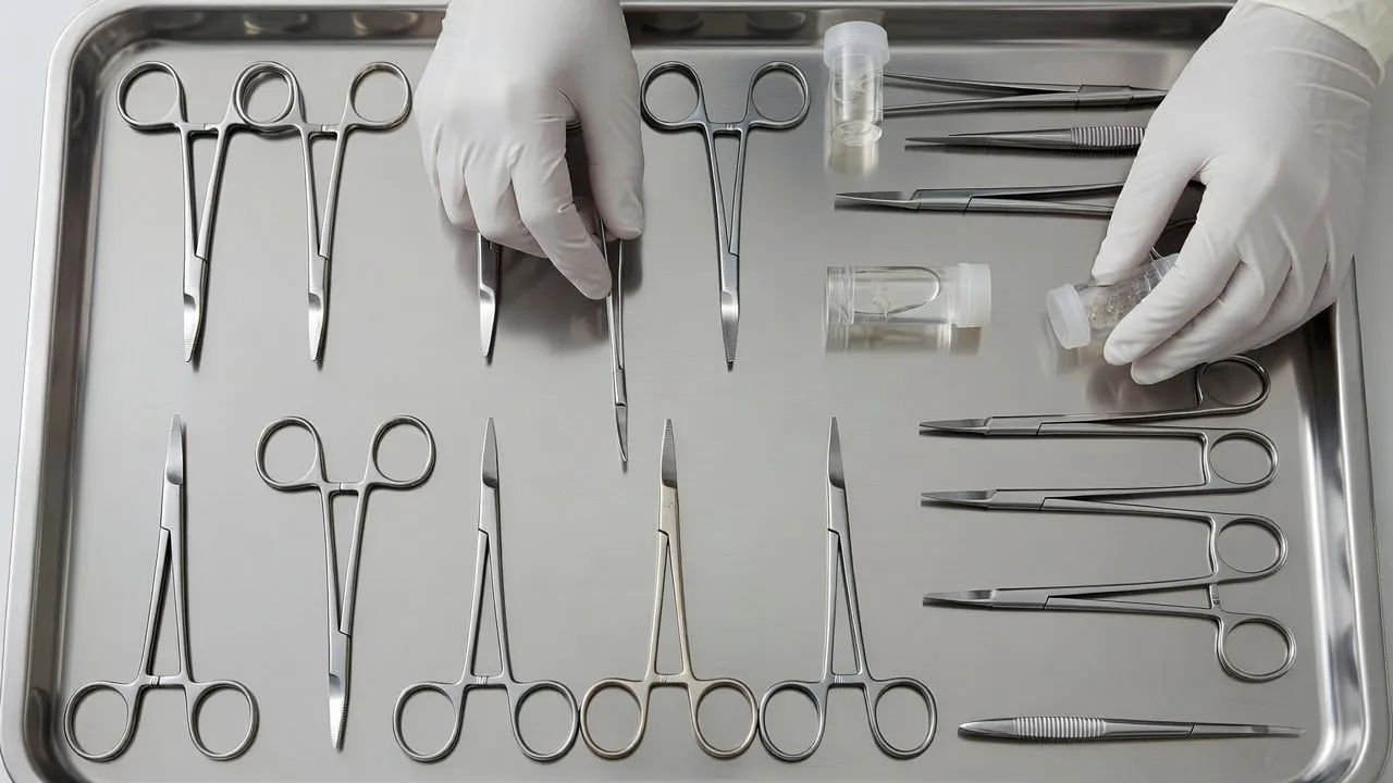 Instrument flat-lay panel
