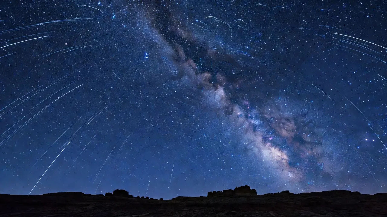 Wide galactic panorama