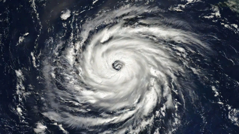 Plan d'ensemble tourbillon de nuages