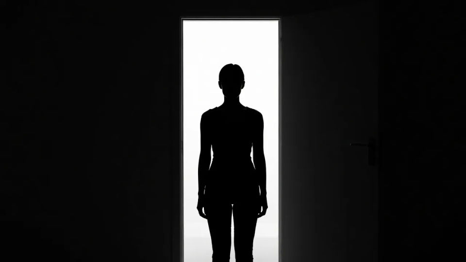 Backlit doorway panel