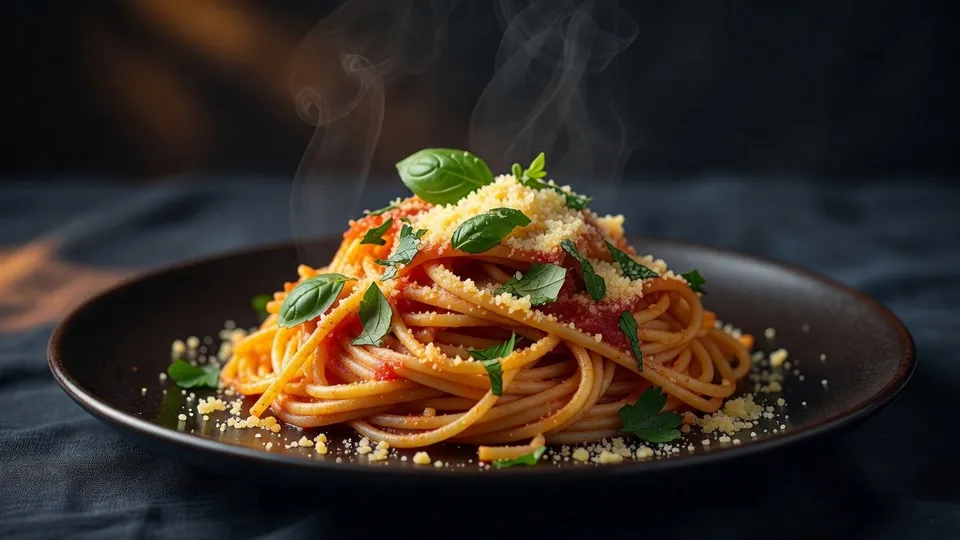 Hero dish shot for AI content for restaurants and cafes